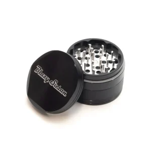 Blazy Susan 4 Piece Premium Grinder - Black