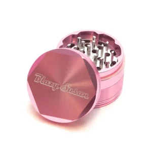 Blazy Susan 4 Piece Premium Grinder - Soft Pink