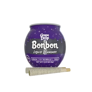 Bonbon THCA Liquid Diamonds Prerolls 1G-6CT