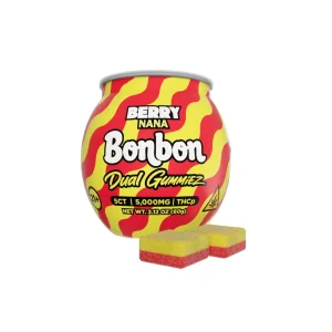 Bonbon THCP Dual Gummies 5000MG -5CT - Berry Nana