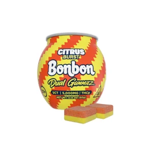 Bonbon THCP Dual Gummies 5000MG -5CT - Citrus Blast