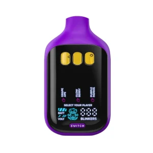 Boutiq Switch V5 Gum Edition THC-A Disposable 2G - Grape Ape/Indica-Glowberry/Indica-Purple Papaya/Indica