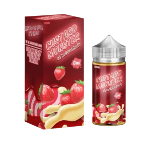 Custard Monster Strawberry Custard 100ml E-Juice