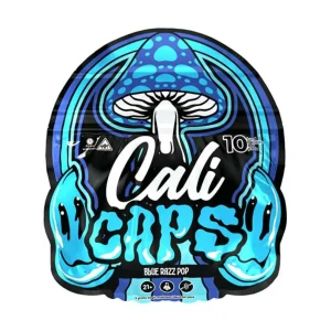 Cali Extrax Functional Mushroom Candy Caps 6G - Blue Razz Pop