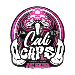 Cali Extrax Functional Mushroom Candy Caps 6G - Twisted Cherry