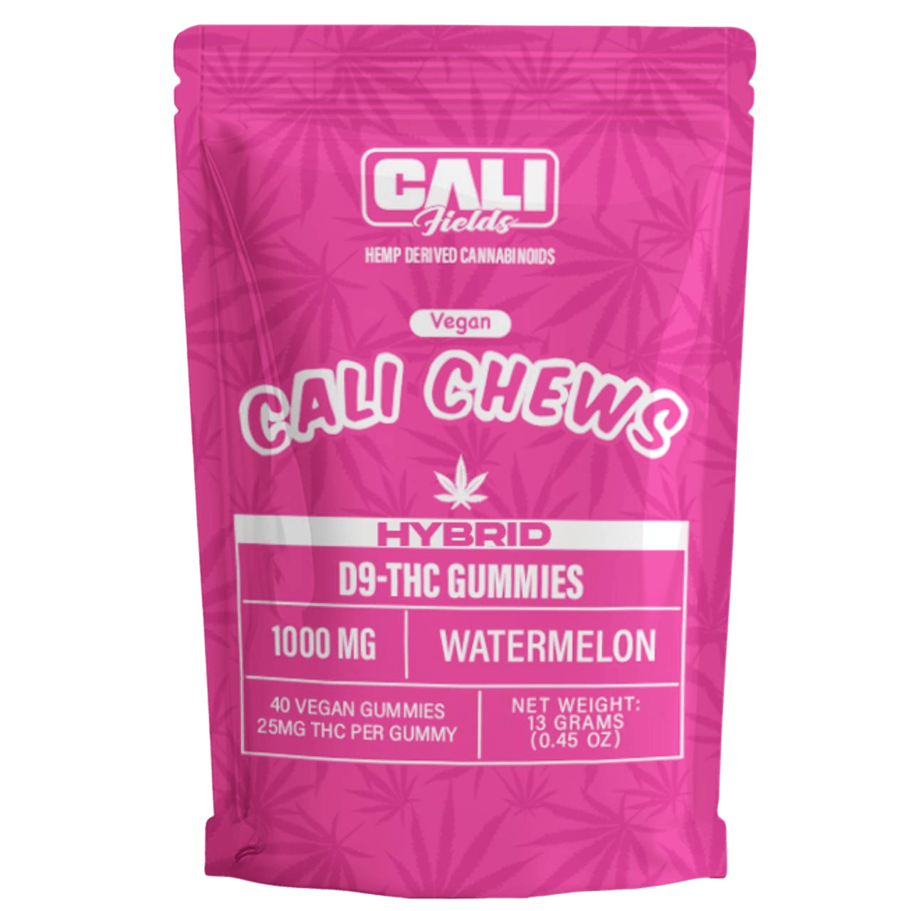 Cali Fields Vegan Cali Chew Gummies 1000MG-40CT