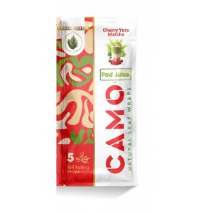 Camo X Pod Wraps Classic 1PK- 5ct Matcha Edition - Cherry Yuzu