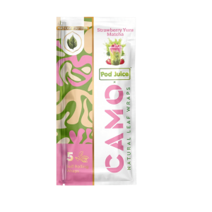 Camo X Pod Wraps Classic 1PK- 5ct Matcha Edition