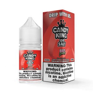 Candy King Strawberry Belts on Salt 30ml E-Juice