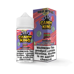 Candy King Strawberry Watermelon Bubble Gum 100ml E-Juice
