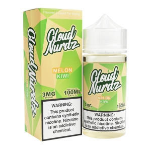Cloud Nurdz Kiwi Melon Synthetic Nicotine 100ml E-Juice
