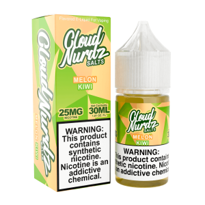 Cloud Nurdz Salts Kiwi Melon Synthetic Nicotine 30ml E-Juice