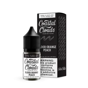Coastal Clouds Blood Orange Peach 30ml Salt E-Juice
