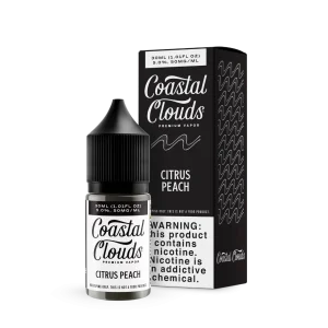 Coastal Clouds Citrus Peach 30ml Salt E-Juice