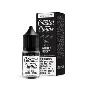 Coastal Clouds Iced Red White & Berry (Bom Pop) 30ml Salt E-Juice