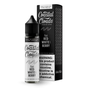 Coastal Clouds Iced Red White & Berry (Bom Pop) 60ml E-Juice