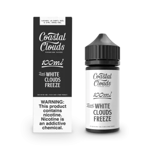 Coastal Clouds Iced White Cloud Freeze 100ml E-Juice