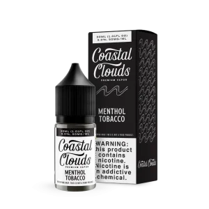 Coastal Clouds Menthol Tobacco 30ml Salt E-Juice
