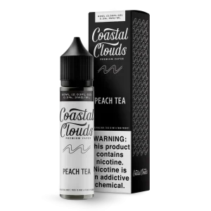 Coastal Clouds Peach Tea 60ml E-Juice