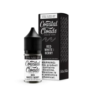 Coastal Clouds Red White & Berry (Bom Pop) 30ml Salt E-Juice