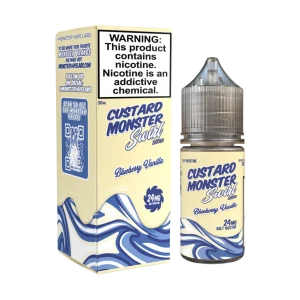 Custard Monster Swirl Edition Blueberry Vanilla Salt 30ml E-Juice