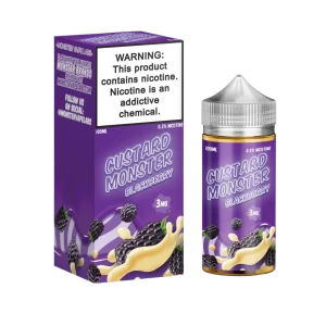 Custard Monster Blackberry Custard 100ml E-Juice