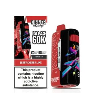 Dinner Lady Galax 60K Puff Disposable - Berry Cherry Lime