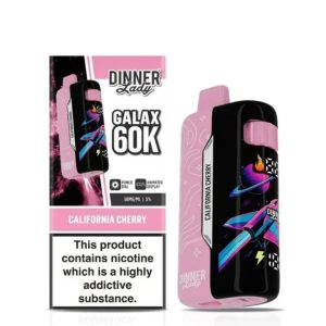 Dinner Lady Galax 60K Puff Disposable - California Cherry
