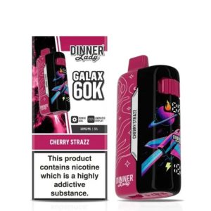 Dinner Lady Galax 60K Puff Disposable - Cherry Strazz