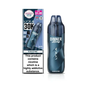 Dinner Lady LYXA 30K Puff Disposable - Black Ice Mint