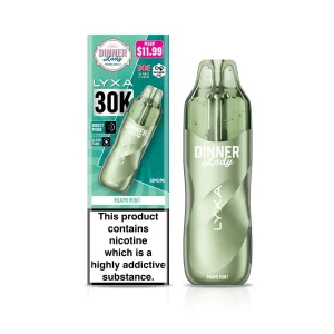 Dinner Lady LYXA 30K Puff Disposable - Miami Mint