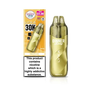 Dinner Lady LYXA 30K Puff Disposable - Pineapple Ice