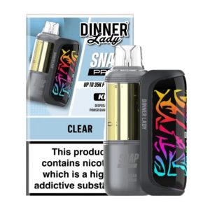 Dinner Lady Snap Pro Kit 35K Puff Disposable - Clear