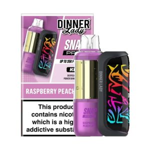 Dinner Lady Snap Pro Kit 35K Puff Disposable - Raspberry Peach Lime