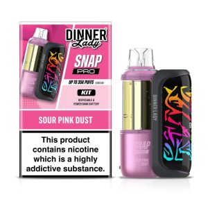 Dinner Lady Snap Pro Kit 35K Puff Disposable - Sour Pink Dust