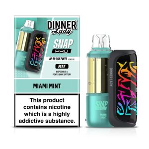 Dinner Lady Snap Pro Kit 35K Puff Disposable - Miami Mint