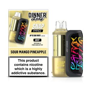 Dinner Lady Snap Pro Kit 35K Puff Disposable - Sour Mango Pineapple