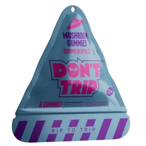 Dozo Dont Trip Mushroom Gummies 6CT - Cosmic Blue Razz