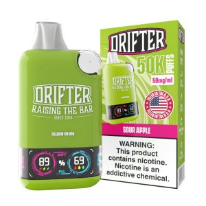 Drifter Bar 50K Puff Disposable - Sour Apple