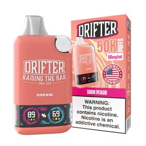 Drifter Bar 50K Puff Disposable - Sour Peach