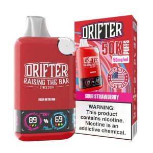 Drifter Bar 50K Puff Disposable - Sour Strawberry