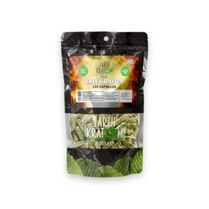 Earth Kratom Capsules 150CT - Bali