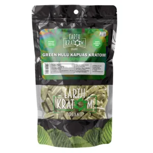 Earth Kratom Capsules 150CT - Green Hulu Kapuas