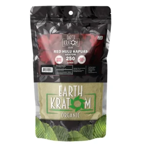Earth Kratom Powder 250G - Red Hulu Kapuas