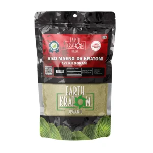 Earth Kratom Powder 500G - Red Maeng Da