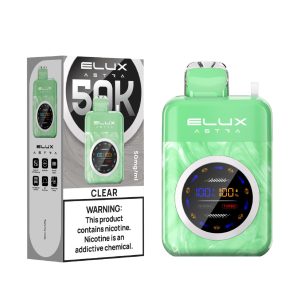 Elux Astra 50K Puff Disposable - Clear