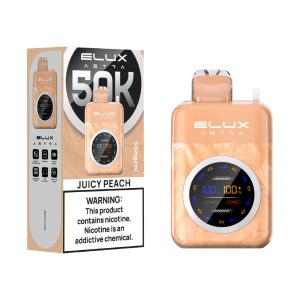 Elux Astra 50K Puff Disposable - Juicy Peach