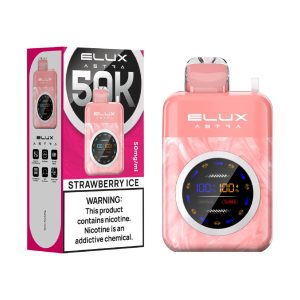 Elux Astra 50K Puff Disposable - Strawberry Ice
