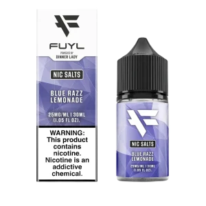 FUYL By Dinner Lady Blue Razz Lemonade Salts 30ml E-Juice