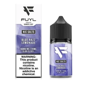 FUYL By Dinner Lady Blue Razz Lemonade Salts 30ml E-Juice - 50 MG